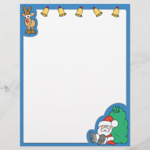 Santa Claus and Reindeer Christmas