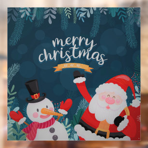 Santa Claus and Snowman