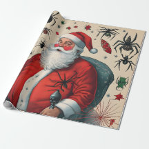 Santa Claus and Spiders