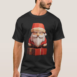 Santa Claus Anime Style Christmas Tee