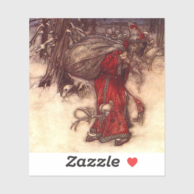 Santa Claus Arthur Rackham  (Sheet)