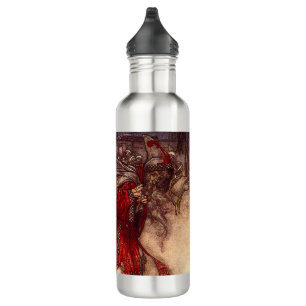 Santa Claus Arthur Rackham 710 Ml Water Bottle