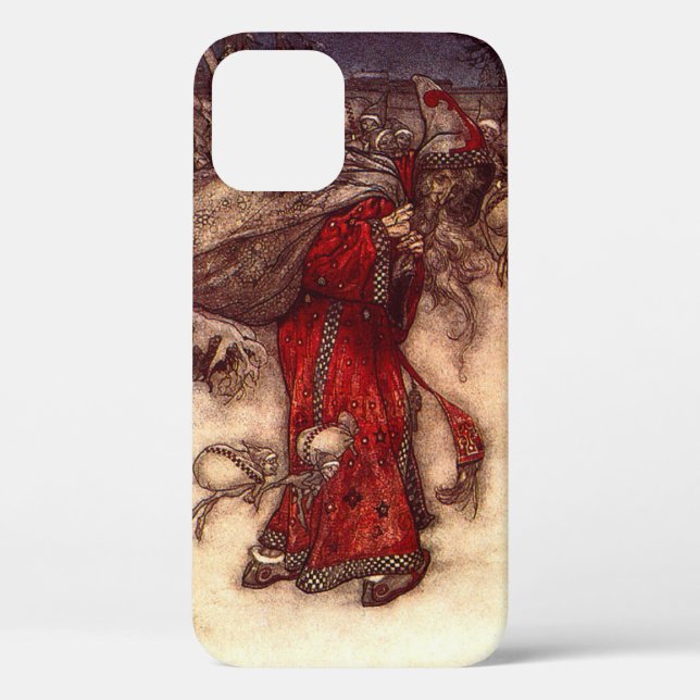 Santa Claus Arthur Rackham  Case-Mate iPhone Case (Back)
