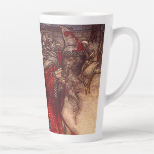 Santa Claus Arthur Rackham  Latte Mug