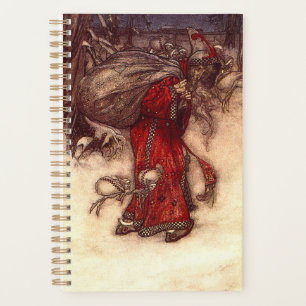 Santa Claus Arthur Rackham  Planner