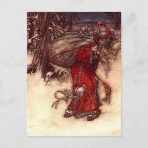 Santa Claus Arthur Rackham Postcard