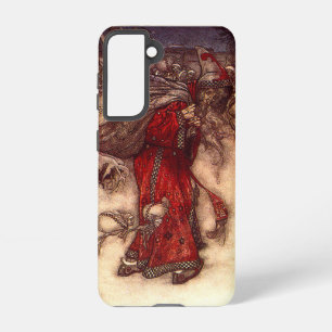 Santa Claus Arthur Rackham  Samsung Galaxy Case