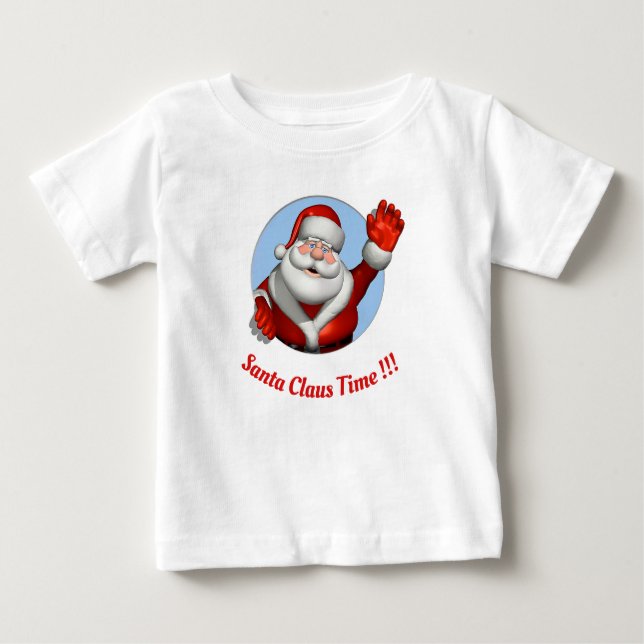 Santa Claus baby 1 Baby T-Shirt (Front)