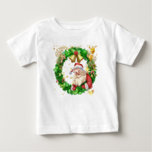 Santa Claus Baby Fine Jersey T-Shirt