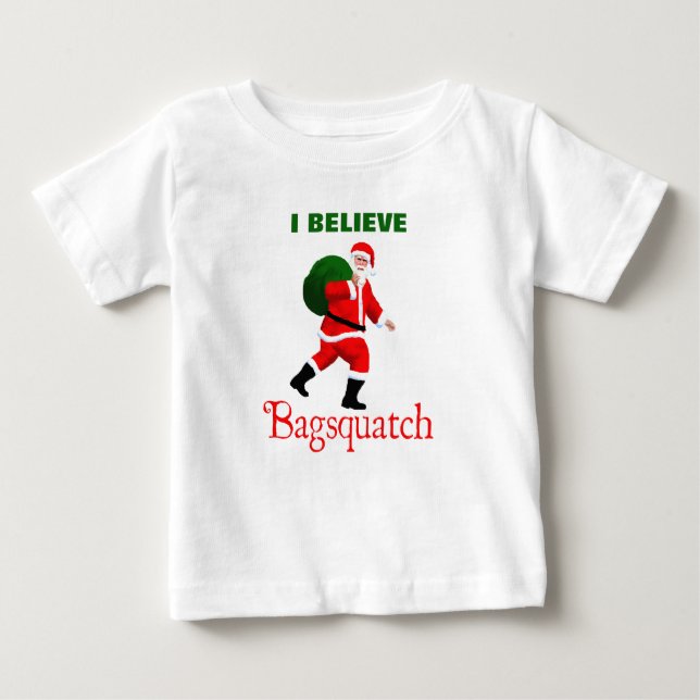 Santa Claus - Bagsquatch Baby T-Shirt (Front)