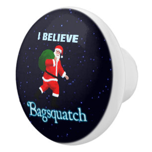 Santa Claus - Bagsquatch Ceramic Knob