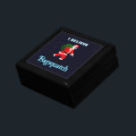 Santa Claus - Bagsquatch Gift Box<br><div class="desc">Do you believe in Santa Claus? An image of Santa Claus along the lines of the striding Sasquatch from the Patterson-Gimlin film. Text reading "Bagsquatch" also appears along with customisable text reading "I BELIEVE." Bagsquatch, aka Bigbag, is an elusive, nocturnal figure generally only seen on one night in late December....</div>