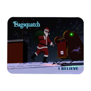 Santa Claus - Bagsquatch Magnet