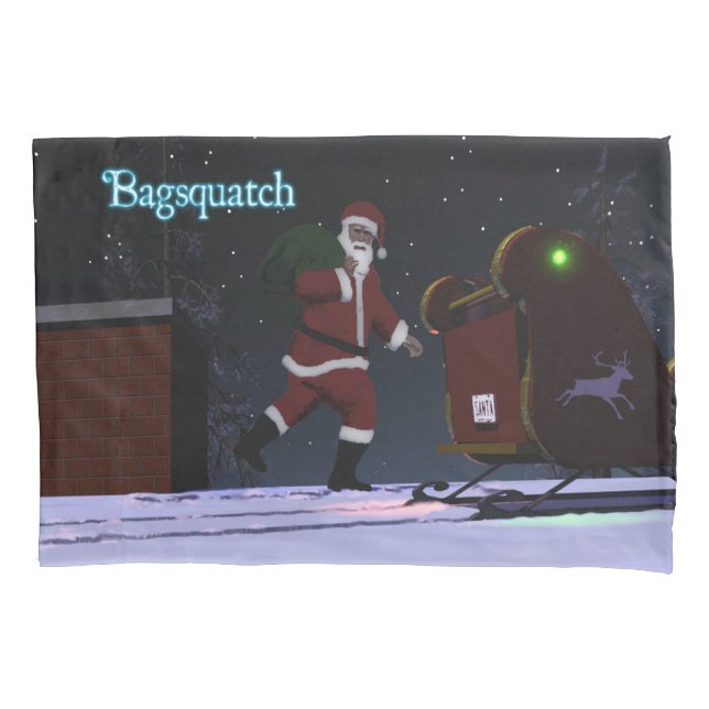 Santa Claus - Bagsquatch Pillowcase (Front)