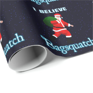 Santa Claus - Bagsquatch Wrapping Paper