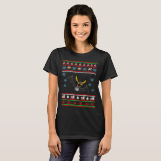Santa Claus Bat Christmas Ugly Sweater T-Shirt