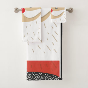 Santa Claus Bath Towel Set