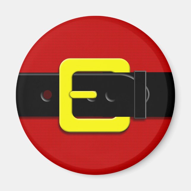 Santa Claus Belt Magnet (Front)
