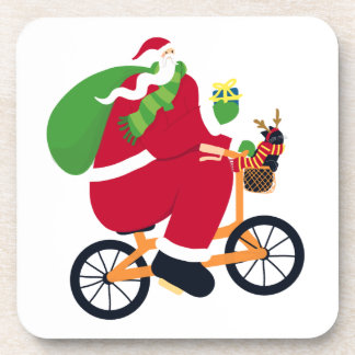 Santa Claus bike  Coaster