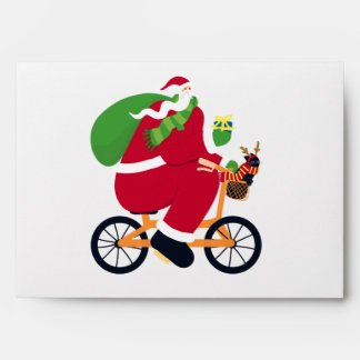 Santa Claus bike  Envelope