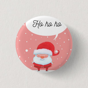 Santa Claus button by dreamlikeachildstore