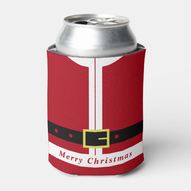 Santa Claus Can Cooler (Can Front)