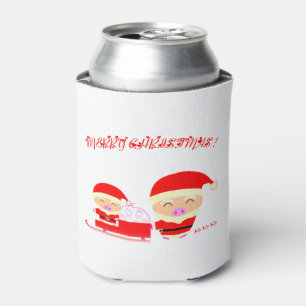 Santa Claus Can Cooler