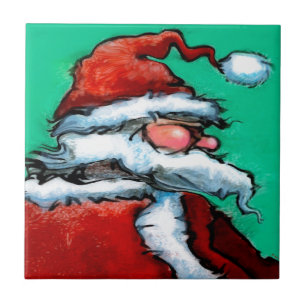 Santa Claus Ceramic Tile
