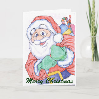 Santa Claus Christmas Card