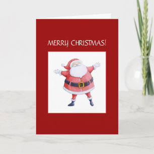 Santa Claus Christmas Card