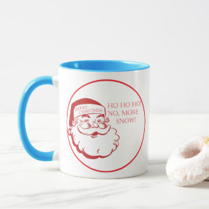 Santa Claus Christmas Coffee Mug Cute & Funny
