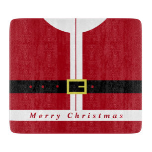 Santa Claus Christmas Cutting Board