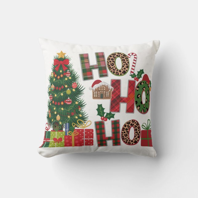 Santa Claus Christmas Decorations Pillowcase Xmas Cushion (Front)