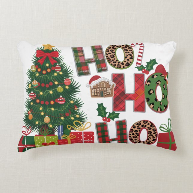 Santa Claus Christmas Decorations Pillowcase Xmas Decorative Cushion (Front)