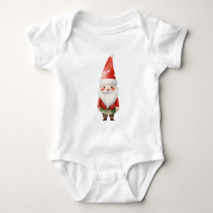 Santa Claus, Christmas Elf Baby Bodysuit