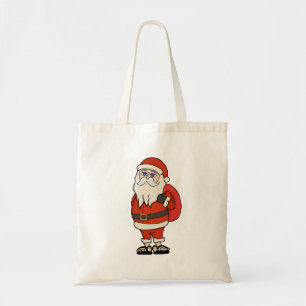 Santa Claus Christmas Flip Flops Tote Bag