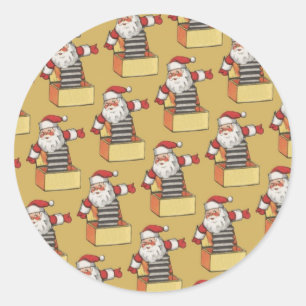 Santa Claus Christmas Fun Sticker