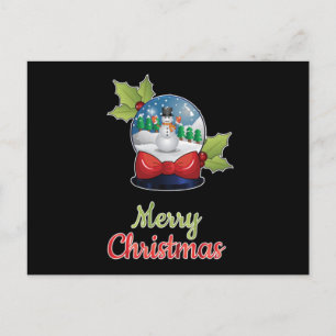 Santa Claus Christmas Geek Cool Funny Gift Idea Postcard