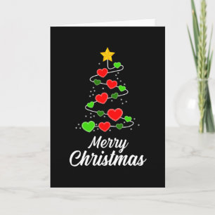Santa Claus Christmas Geek Love Funny Gift Idea Card
