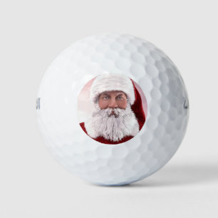 SANTA CLAUS CHRISTMAS GOLF BALLS
