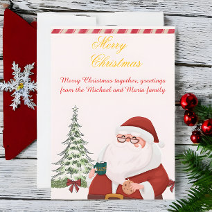 `Santa Claus Christmas Greeting Card