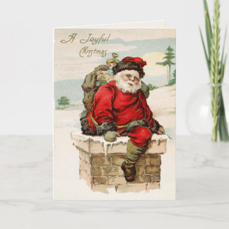 Santa Claus Christmas Greeting Card