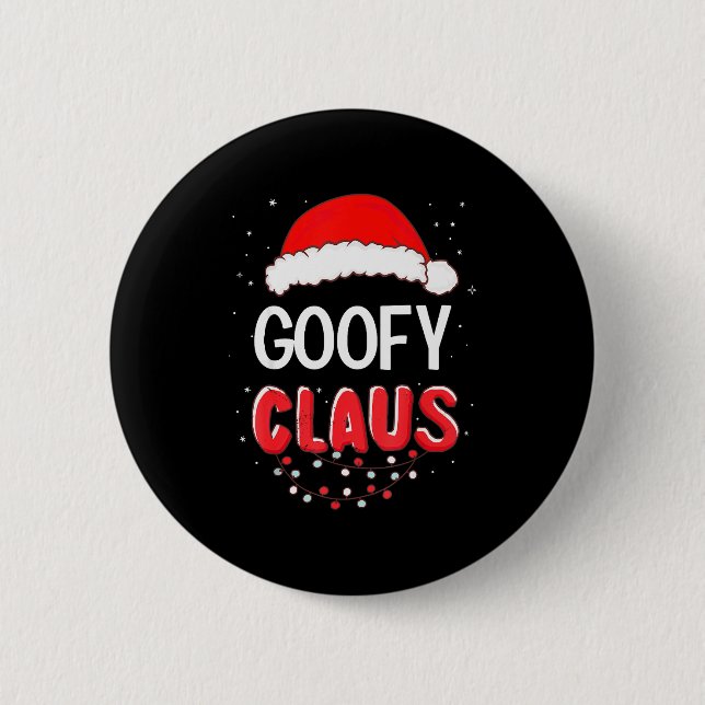 Santa Claus Christmas Matching Costume  6 Cm Round Badge (Front)