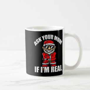 Santa Claus Christmas Naughty Shirt Adult Santa Cl Coffee Mug