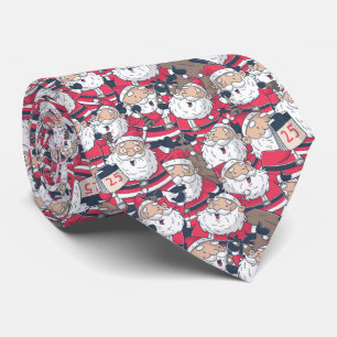 Santa Claus Christmas Neck Tie