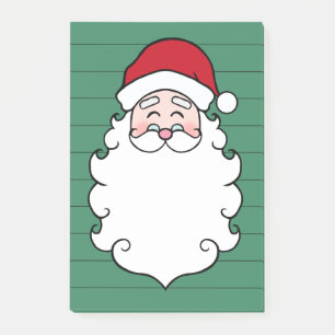 Santa Claus Christmas Post It Notes Gift