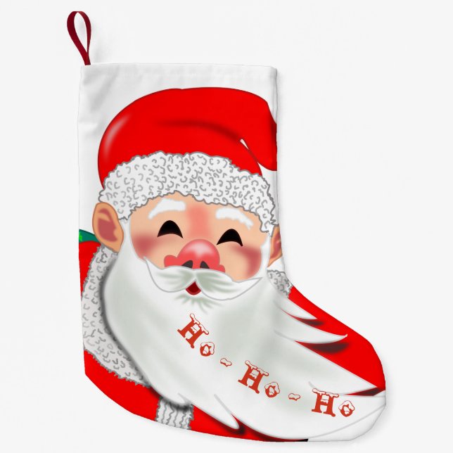 Santa Claus Christmas Stocking (Front)