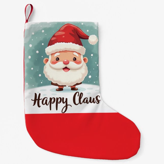 santa claus christmas stocking (Front)