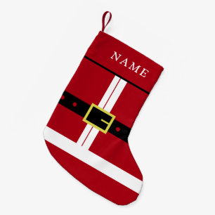 Santa Claus Christmas Stocking Custom Name