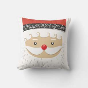 SANTA CLAUS CHRISTMAS THROW PILLOW